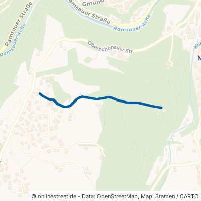 Steinwandweg Schönau am Königssee Oberschönau 