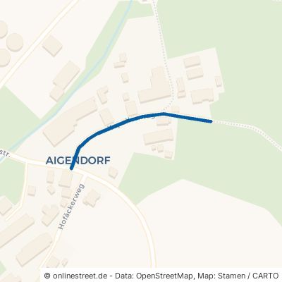 Kapellenweg Attenweiler Aigendorf 