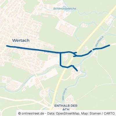 Grüntenseestraße Wertach 