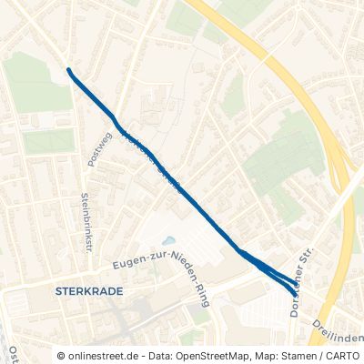 Holtener Straße Oberhausen Sterkrade-Mitte 
