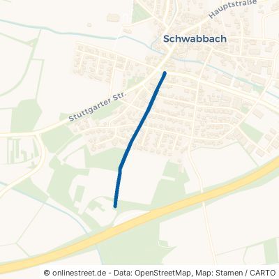 Bergstraße Bretzfeld Schwabbach 