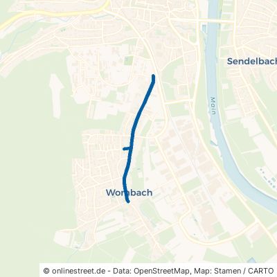Wombacher Straße Lohr am Main Wombach Wombach