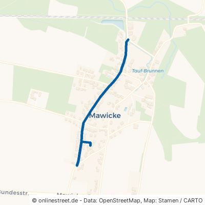 Hubertus-Schützen-Straße Werl Mawicke 