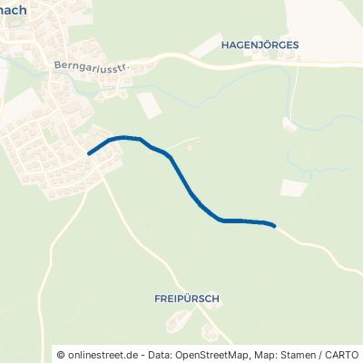 Hünlishofer Weg Bad Wurzach Arnach 
