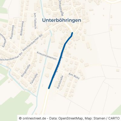 Weigoldsbergstraße Bad Überkingen Unterböhringen 