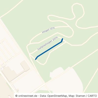 Hill Track 30% Up Rodgau Dudenhofen 