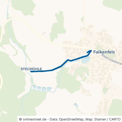 Stegmühler Weg Falkenfels Oberhof 