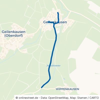 Wippenkausener Straße Waldbröl Geilenkausen 