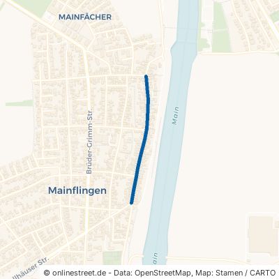 Hauptstraße Mainhausen Mainflingen 