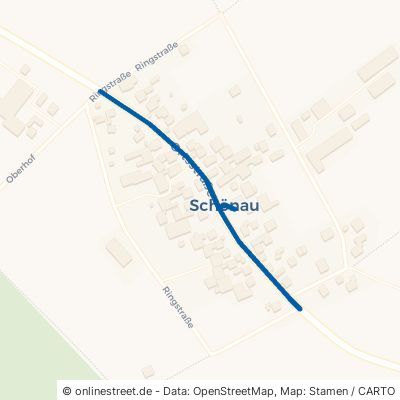 Ortsstraße Schernfeld Schönau 