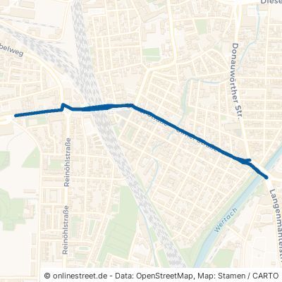 Ulmer Straße Augsburg Oberhausen 