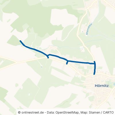 Ernst-Thälmann-Straße Bertsdorf-Hörnitz Hörnitz 