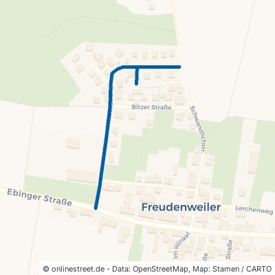Wiesenstraße Neufra Freudenweiler 