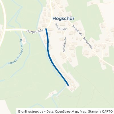 Wühreweg Herrischried Hogschür 
