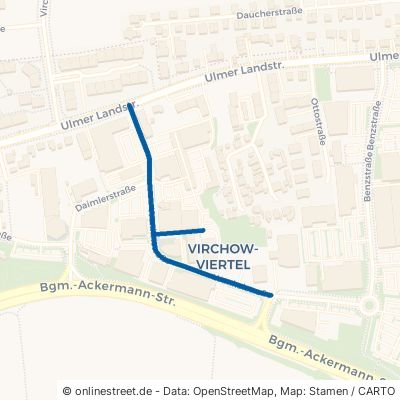 Wankelstraße Stadtbergen Virchow-Viertel 
