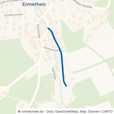 Heinrich-Heine-Straße Niedenstein Ermetheis 