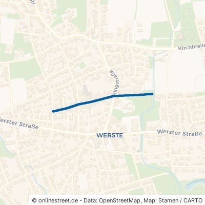 Diesterwegstraße Bad Oeynhausen Werste 