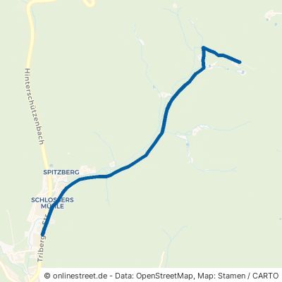Vorderschützenbach Furtwangen im Schwarzwald Stadtgebiet 