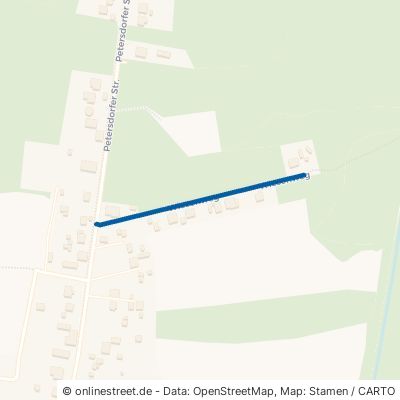 Wiesenweg Templin Ahrensdorf 