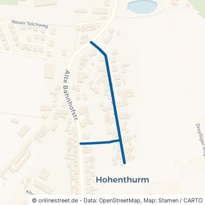 Siedlungsweg Landsberg Hohenthurm 