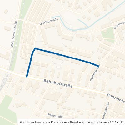 Neue Straße Zwönitz 