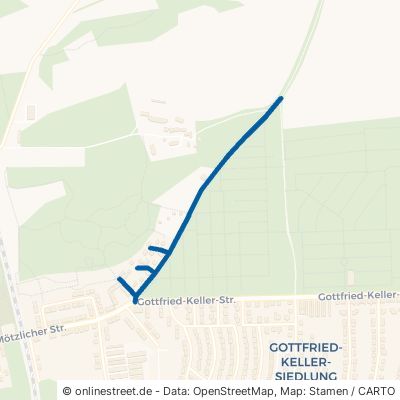 Verlängerte Mötzlicher Straße 06118 Halle (Saale) Gottfried-Keller-Siedlung Stadtbezirk Nord