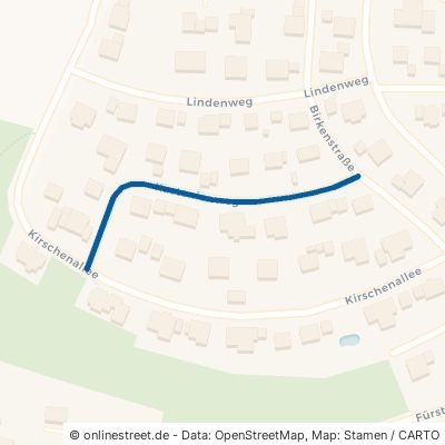 Kastanienweg Burghaslach Fürstenforst 