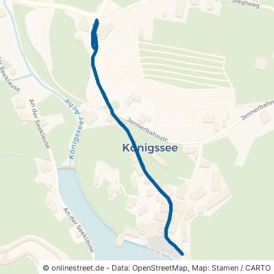 Seestraße Schönau am Königssee Königssee 