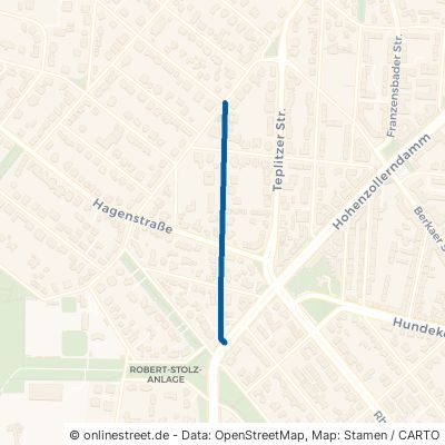 Kronberger Straße 14193 Berlin Grunewald Bezirk Charlottenburg-Wilmersdorf