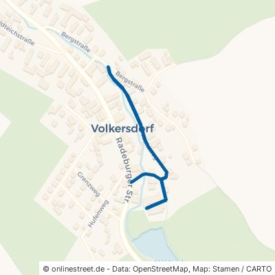 Mühlweg Radeburg Kurort Volkersdorf 