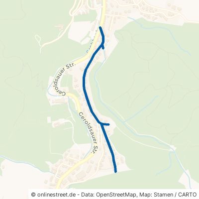 Höllhäuserweg Baden-Baden Geroldsau 