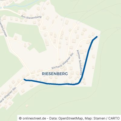 Schloßstraße Wilhelmsfeld Unterdorf 