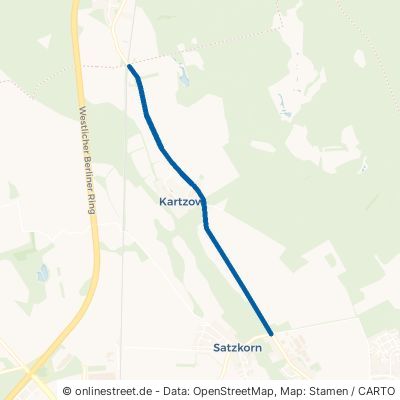 Fahrländer Chaussee Potsdam Kartzow 