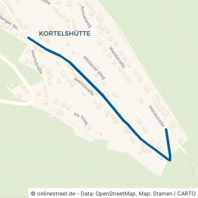 Eberbacher Straße Oberzent Kortelshütte 