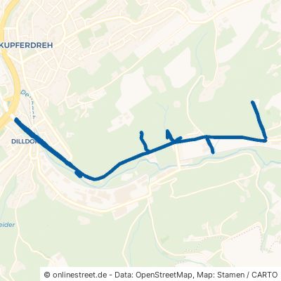 Nierenhofer Straße Essen Kupferdreh Stadtbezirke VIII