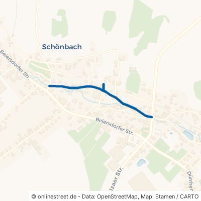 Straße Des Friedens Schönbach 