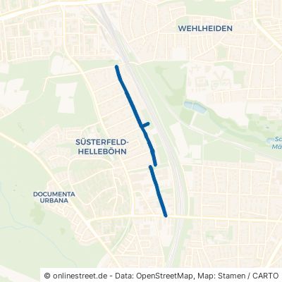 Glockenbruchweg Kassel Süsterfeld/Helleböhn 
