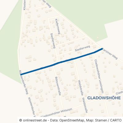 Gladowshöher Goethestraße 15344 Strausberg Gladowshöhe 