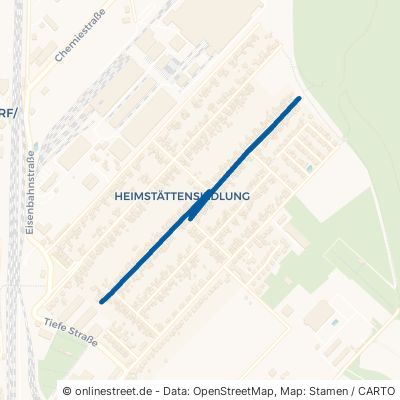 Heimstättenweg Halle (Saale) Ammendorf-Beesen 