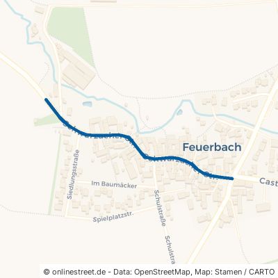 Schwarzacher Straße Wiesentheid Feuerbach 