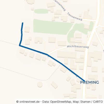 Feldweg Tittling Preming 