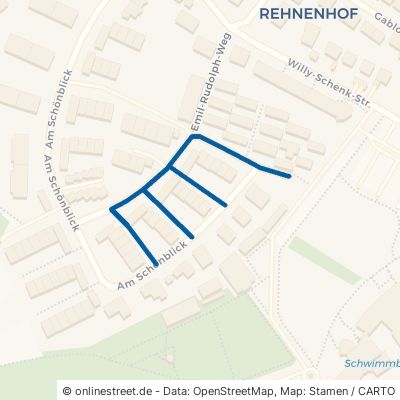 Emil-Rudolph-Weg Schwäbisch Gmünd Rehnenhof/Wetzgau 