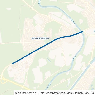 Nordhorner Straße Lingen (Ems) Schepsdorf 