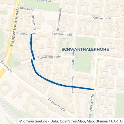 Anglerstraße München Schwanthalerhöhe 