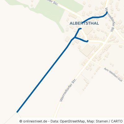 Hölzeler Weg Glauchau Albertsthal 
