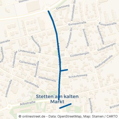 Lagerstraße 72510 Stetten am kalten Markt Stetten 