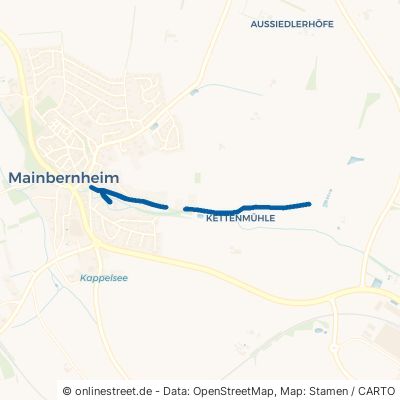Mühlenweg Mainbernheim 