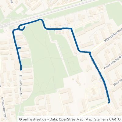 Gerhart-Hauptmann-Straße Köln Holweide 
