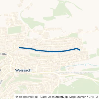 Bismarckstraße Weissach 