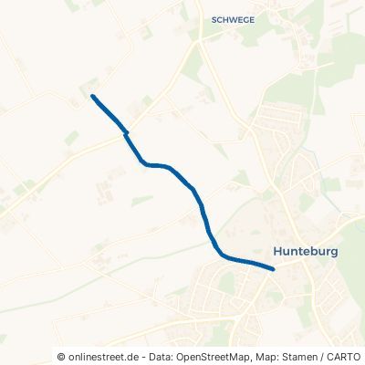 Burgstraße Bohmte Hunteburg 